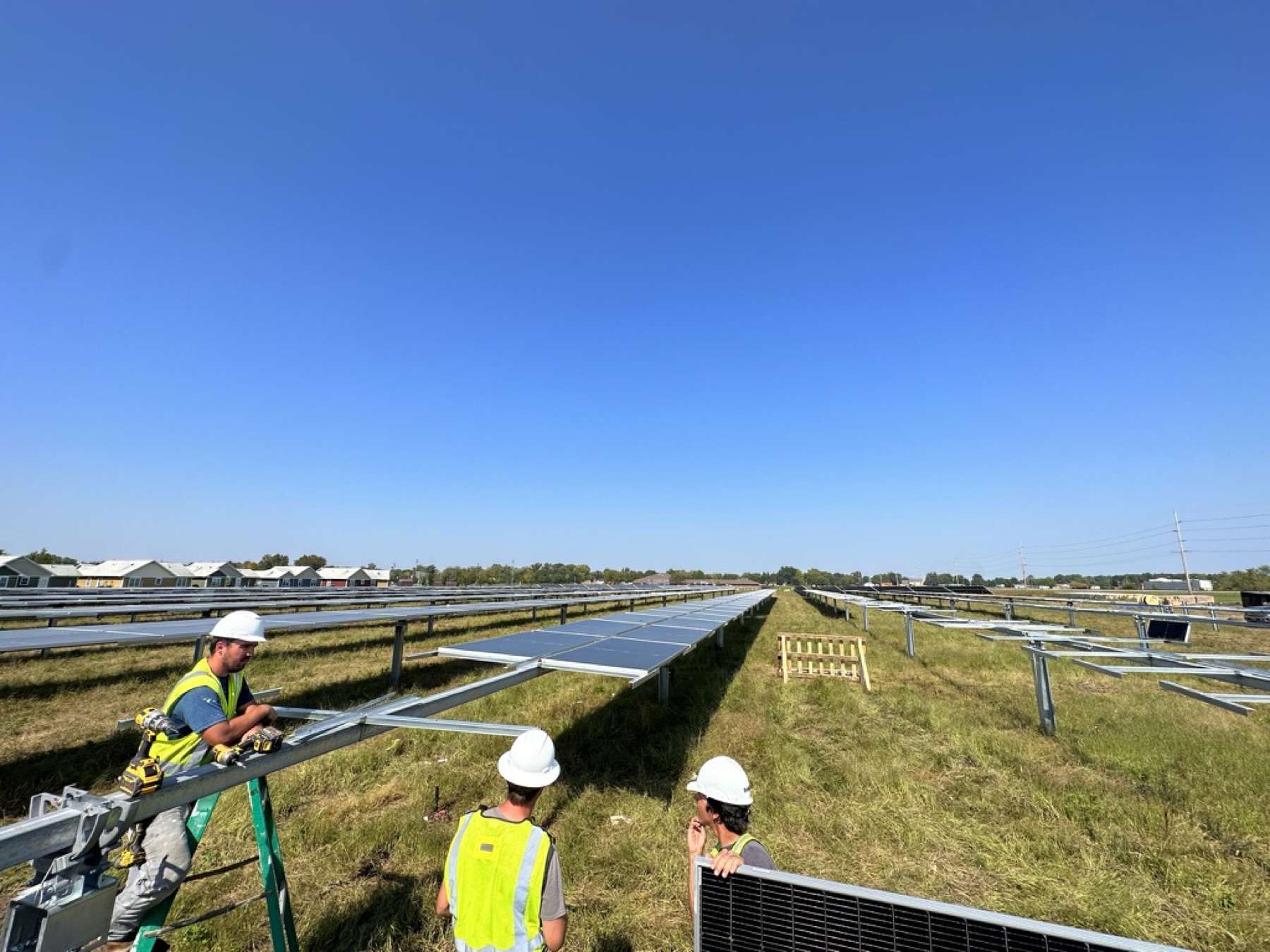 Installation work at Havana CDCS