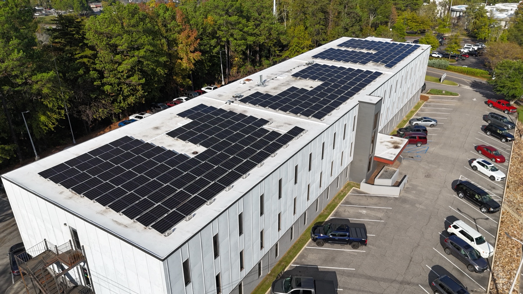 Ladd Office Park installation overview