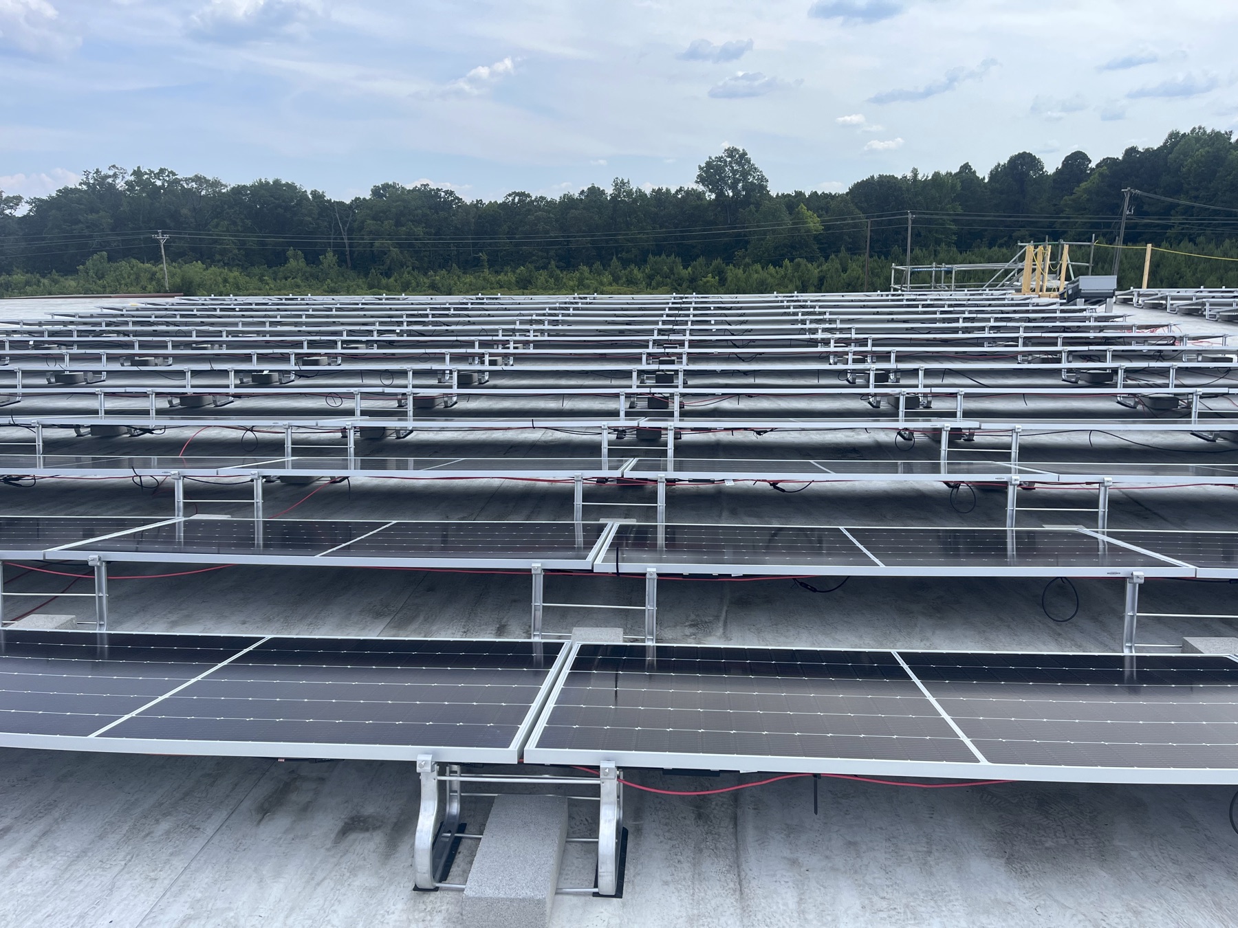 Installation work at Mitchell Beverage